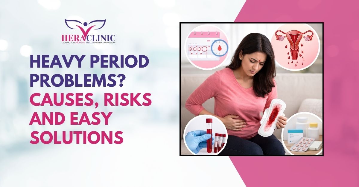 Heavy Period Problems: Causes, Risks and Easy Solutions