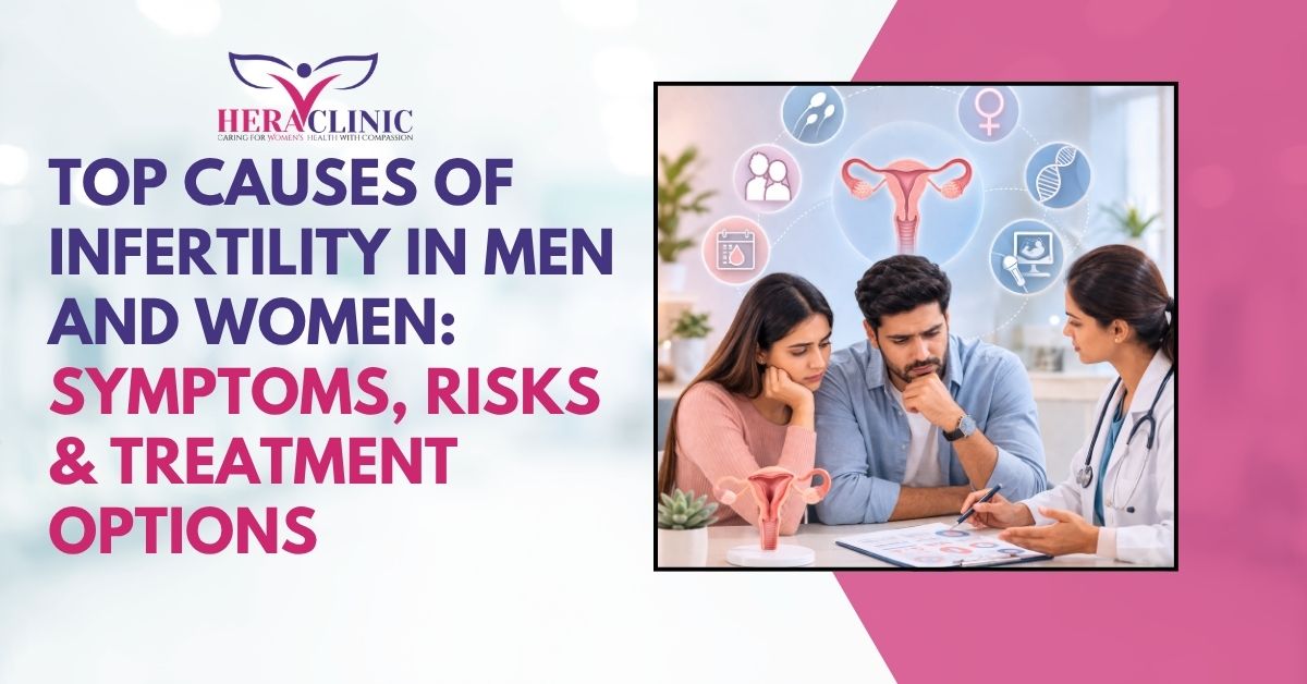 top causes of infertility in men and women symptoms risks treatment options